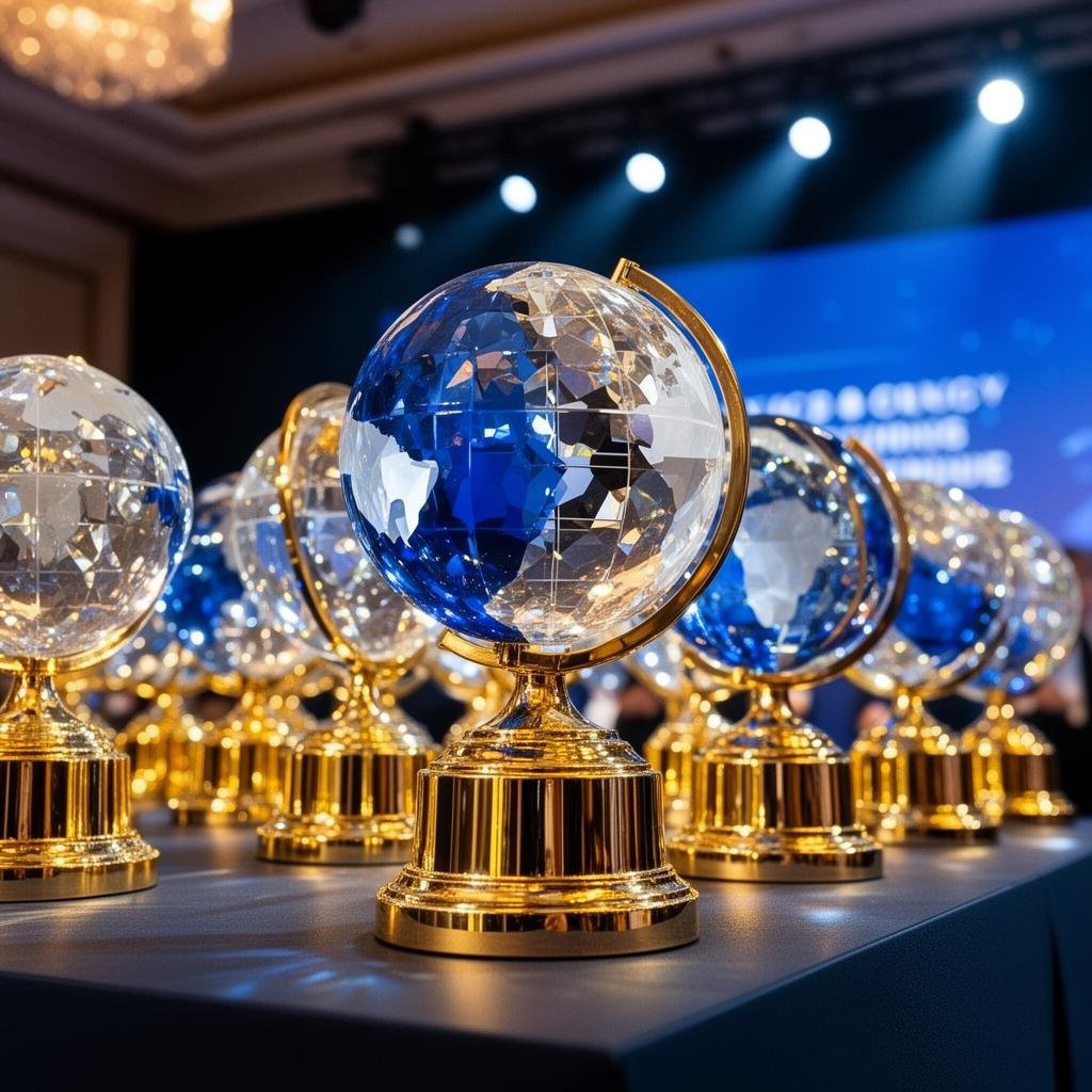 Global Student Awards Trophies