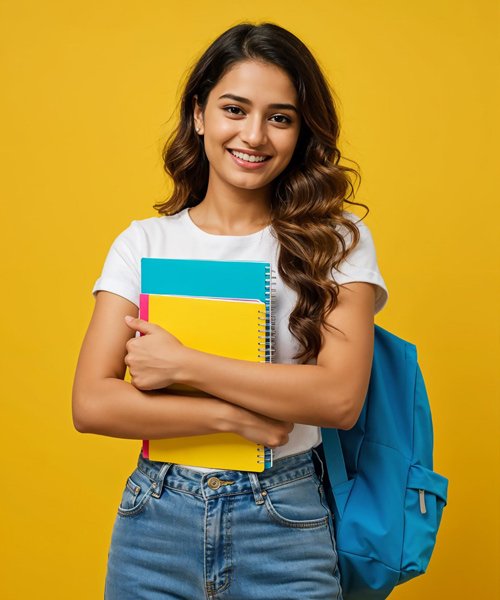 Student ready for event